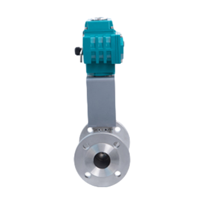 Válvula de esfera de flange de alta temperatura elétrica