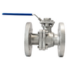 Válvula de esfera de flange manual com alavanca de alça