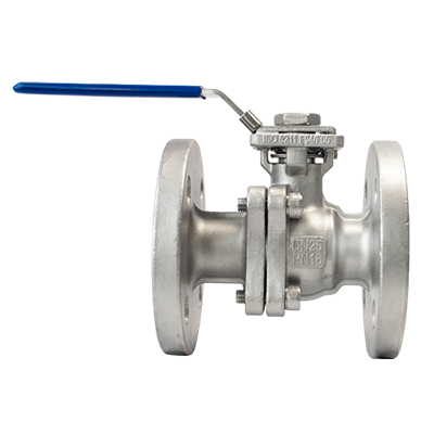 Válvula de esfera de flange manual com alavanca de alça