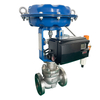 Válvula de controle DIAFRAGMA PNEUMÁTICA Válvula global SS316L Água média