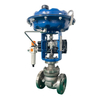 Válvula de controle DIAFRAGMA PNEUMÁTICA Válvula global SS316L Água média