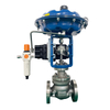 Válvula de controle DIAFRAGMA PNEUMÁTICA Válvula global SS316L Água média