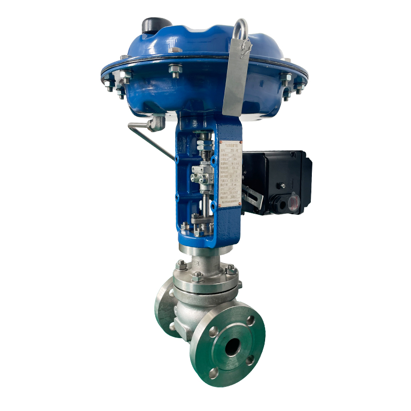 Válvula de controle DIAFRAGMA PNEUMÁTICA Válvula global SS316L Água média