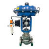 Válvula de controle DIAFRAGMA PNEUMÁTICA Válvula global SS316L Água média