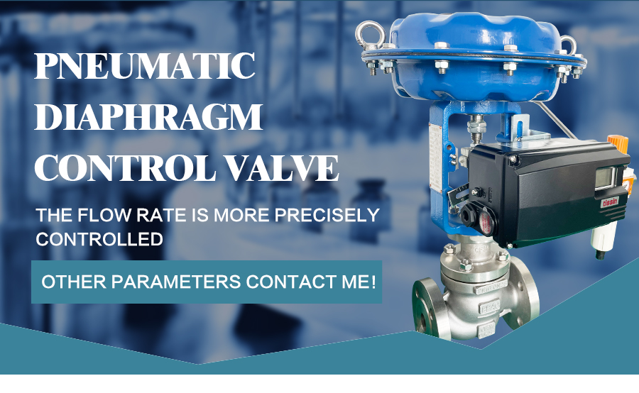 válvula de controle de diafragma pneumática 
